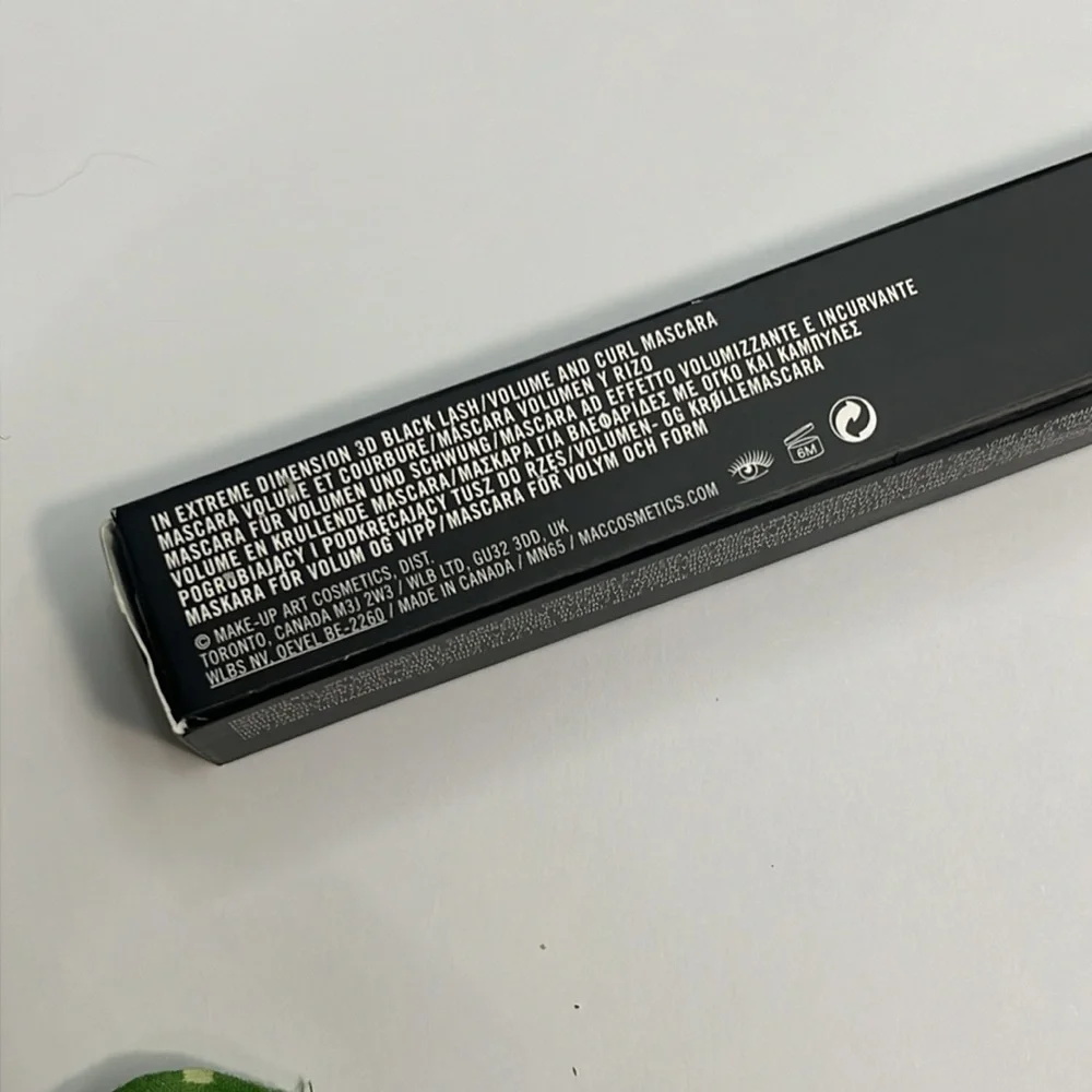 NEW Mac Extreme Dimension 3D Black Lash Mascara
